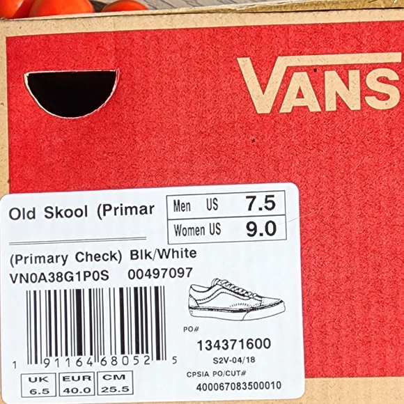 Vans Old Skool Primary Check sneakers - Picture 7 of 7